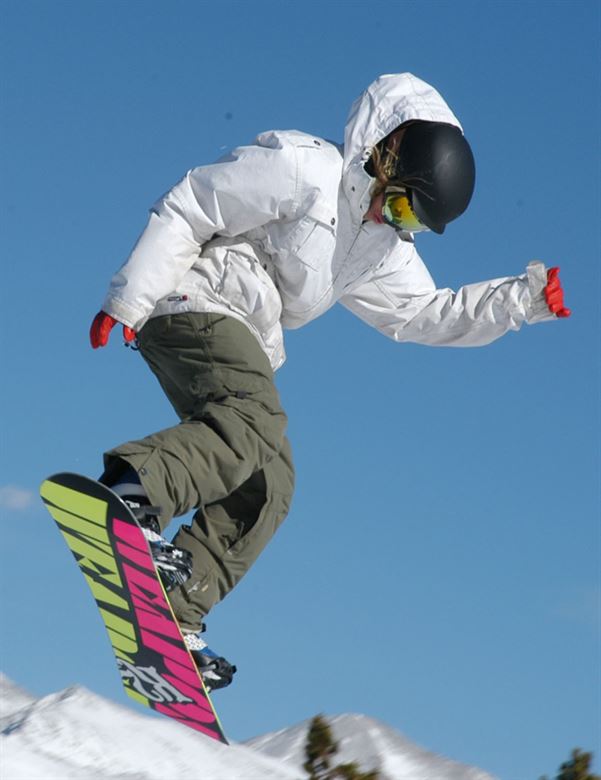 Billy Crafton Snowboarding Portrait